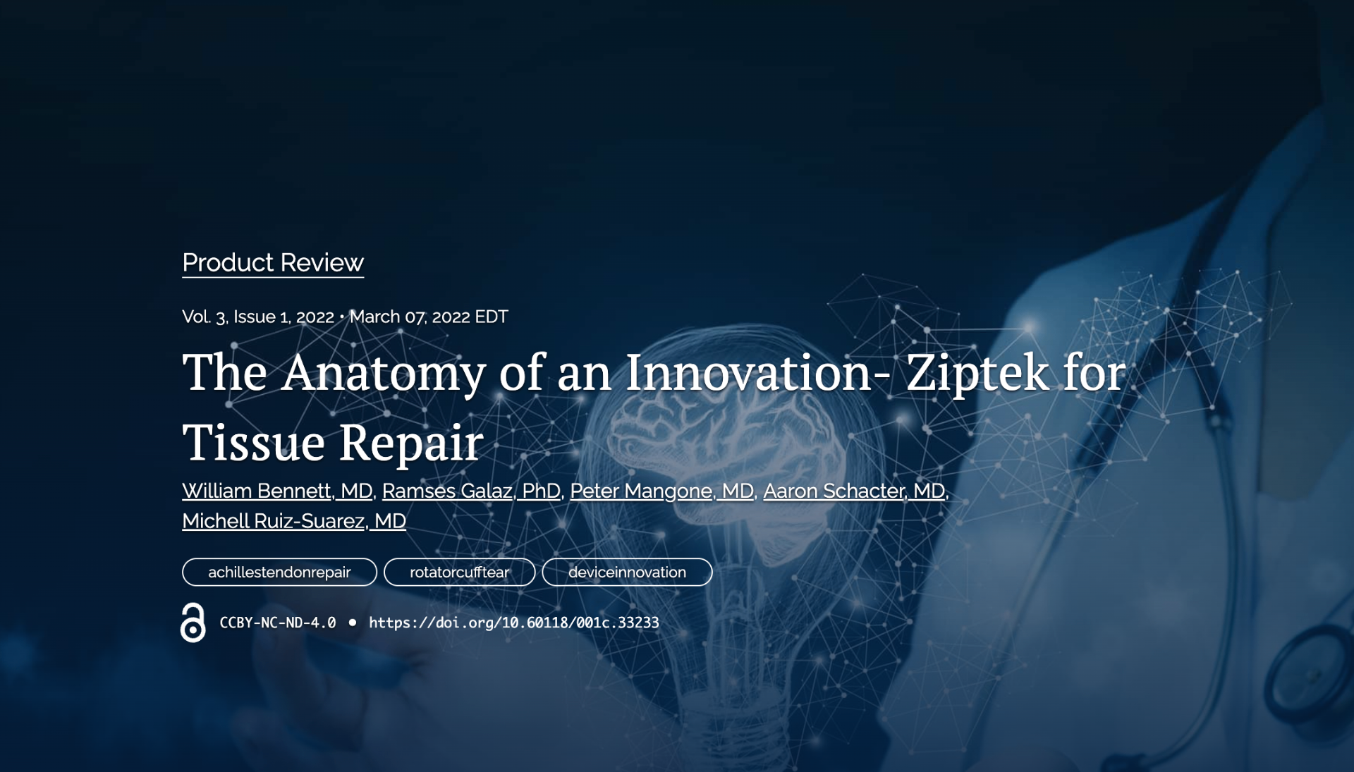 Ziptek ZipTek Global - Surgical Repair Technology | Resorbable Locking Systems